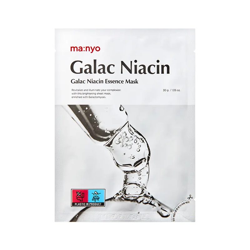 manyo Galac Niacin Essence Mask Sheet Advanced Brightening 1 Sheet