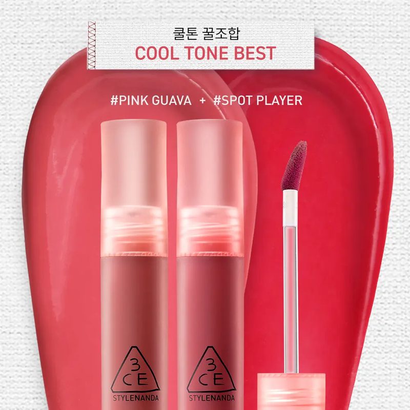 3CE Blur Water Tint (Set/Single) (20 Colors)