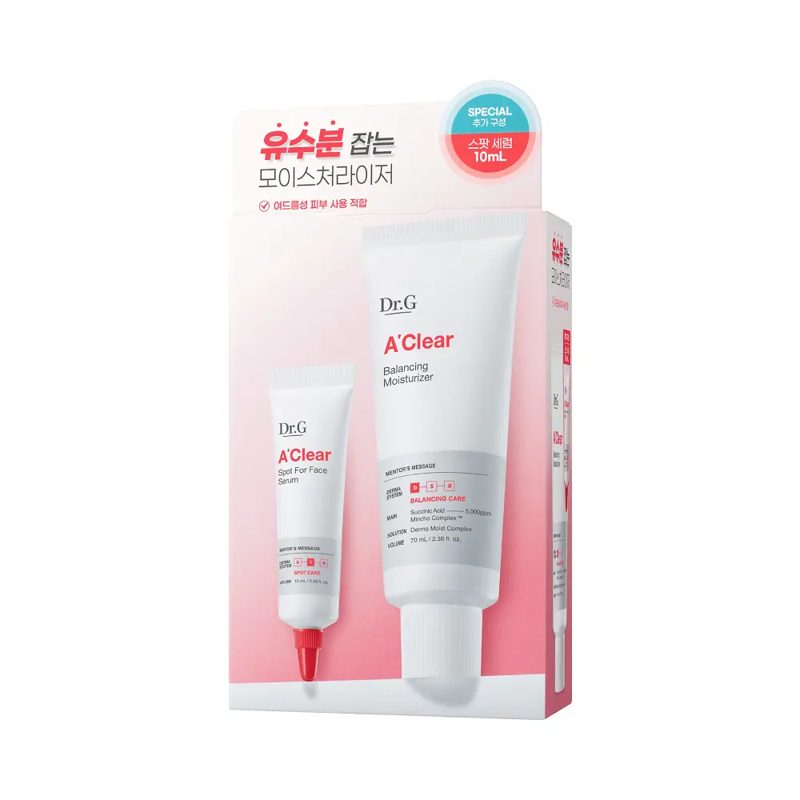 Dr.G Red Blemish Clear Soothing Cream 70ml Set (+30ml+Serum 20ml)