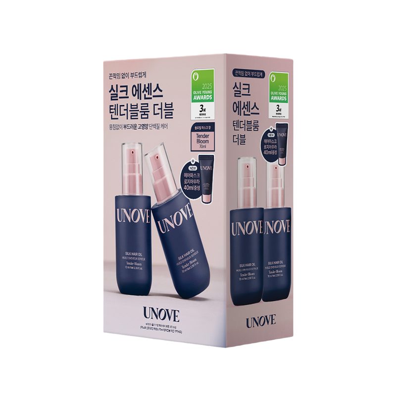 UNOVE Silk Oil Essence 70ml (Tender Bloom/Warm Petal)