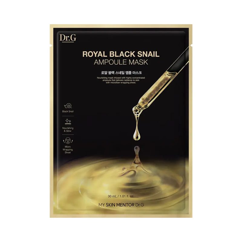 Dr.G_Royal Black Snail Ampoule Mask Sheet 30g_5P