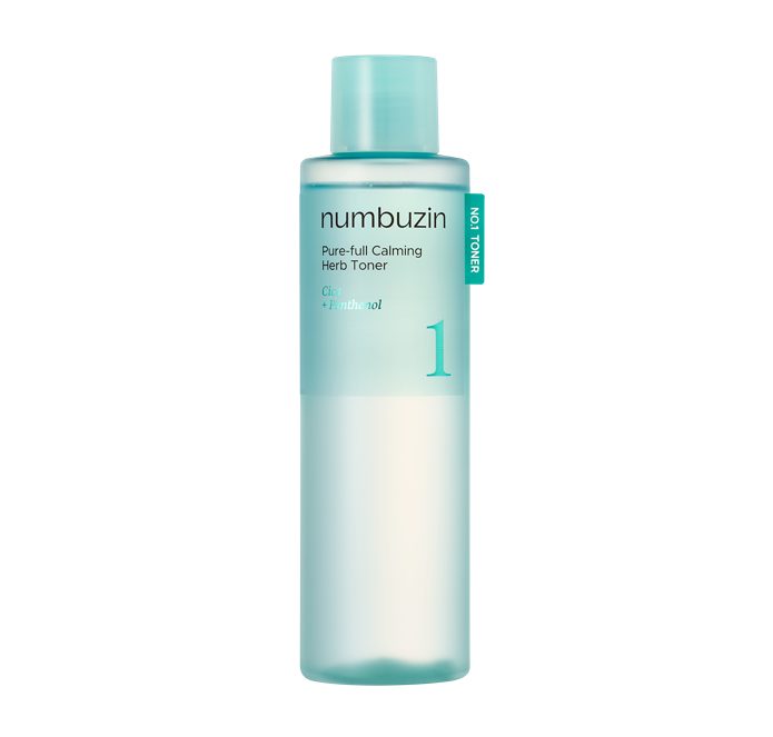 numbuzin No. 1 Calming Herb Toner 300mL Special Set (+10 Toner Pads)
